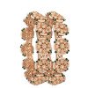 Kundan Diamond CZ Openable Floral Pearl Heavy Kada Bangles